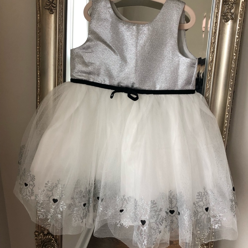 GIRLS | Winter Snowflake Tulle Dress